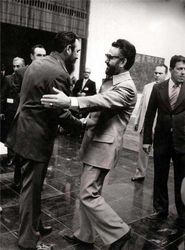 تصاویر فیدل کاسترو با رهبر انقلاب، روحانی، هاشمی و دیگران