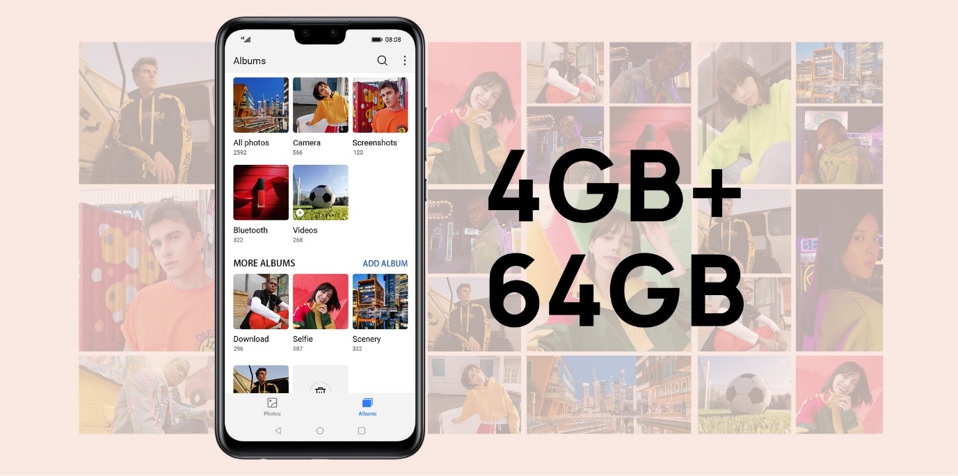 گوشی Huawei Y8s رونمایی شد؛ چهار دوربین در میان‌رده مدرن و چشم‌نواز 4