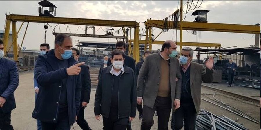 بازدید معاون اول رئیس جمهور از واحدهای تولیدی/ دستور مخبر درباره تولید