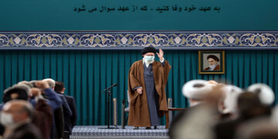 دیدار جمعی از مسئولان نظام با مقام معظم رهبری + تصاویر