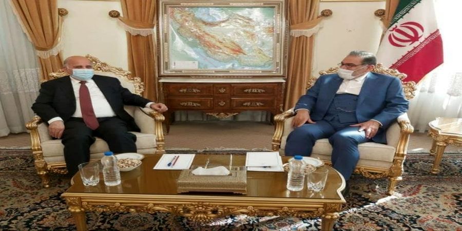 
عکسی از دیدار دیپلماتیک شمخانی با فواد حسین