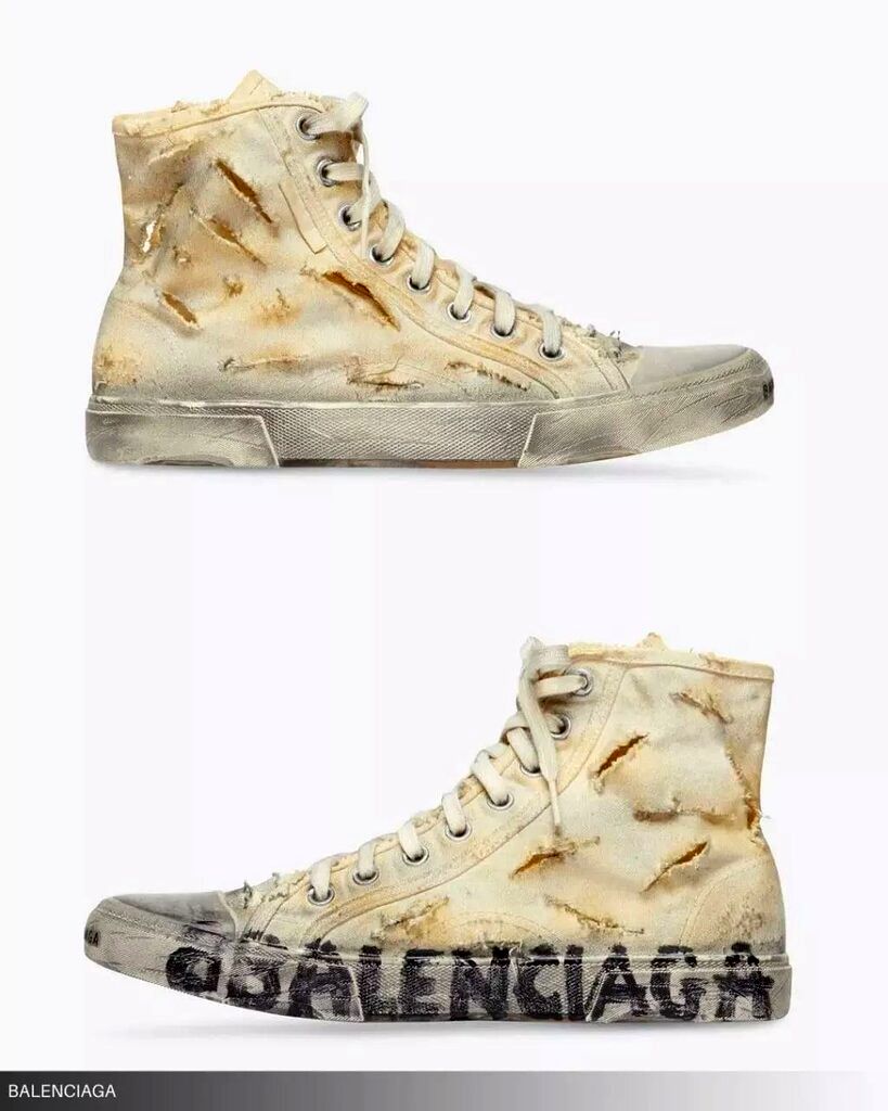 تصاویر کفش ۵۶ میلیون تومانی که در سطل زباله هم پیدا می‌شود!