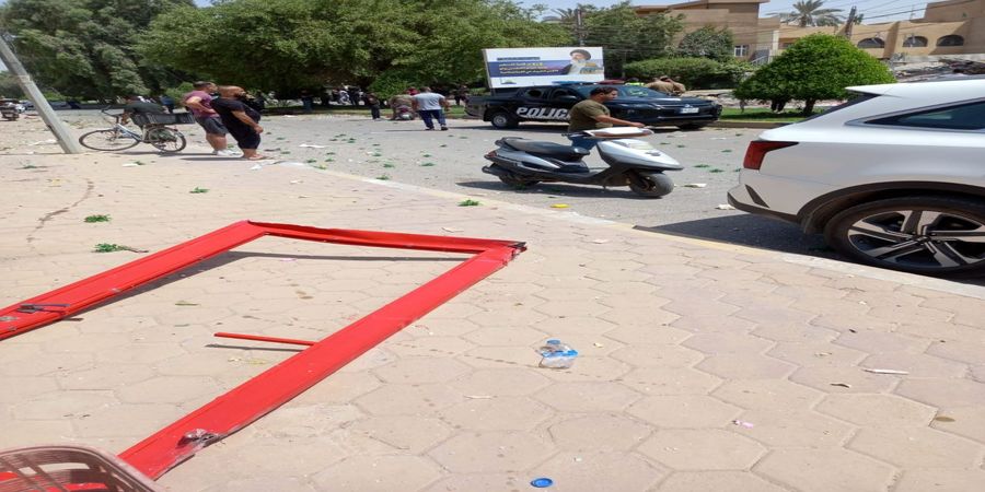 وقوع انفجار مهیب در شمال بغداد / یک ساختمان سقوط کرد