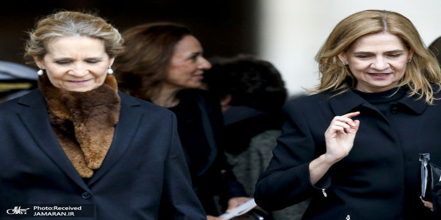 جنجالی که خواهران پادشاه اسپانیا به پا کردند!+ تصاویر