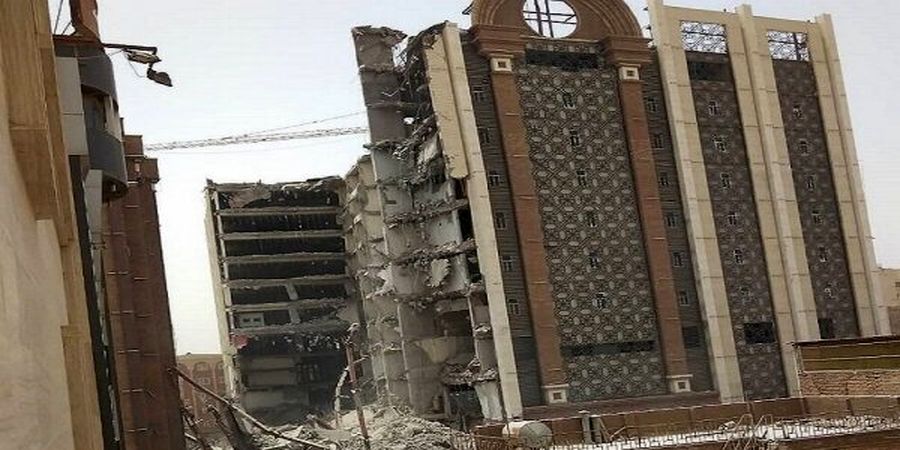 دستور فوری رئیسی در پی ریزش ساختمان متروپل آبادان