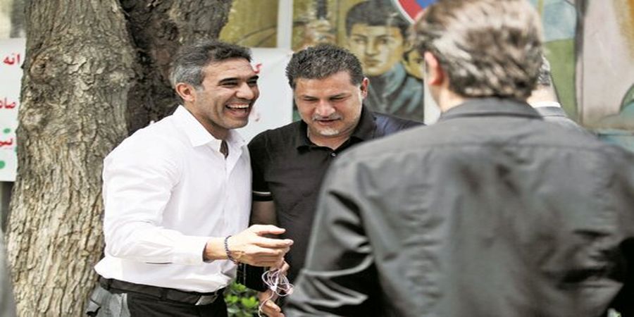 علی دایی و عابدزاده جایزه 100 هزار تومانی بردند + عکس