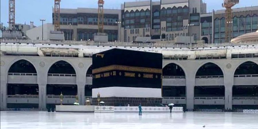 خانه خدا از زائران حج تمتع خالی شد + فیلم