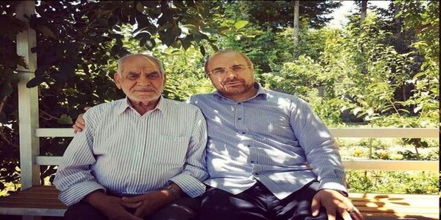 دلنوشته قالیباف برای پدرش+عکس