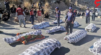 سربریدن 11 معدنچی در بلوچستان توسط داعشی ها + تصاویر
