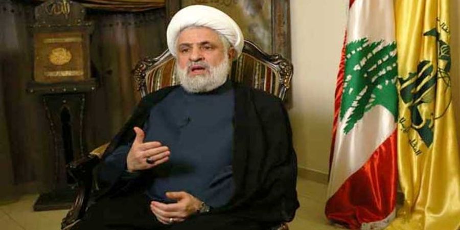 معاون دبیر کل حزب الله: برای مقابله با آمریکا در کنار ایران می‌مانیم