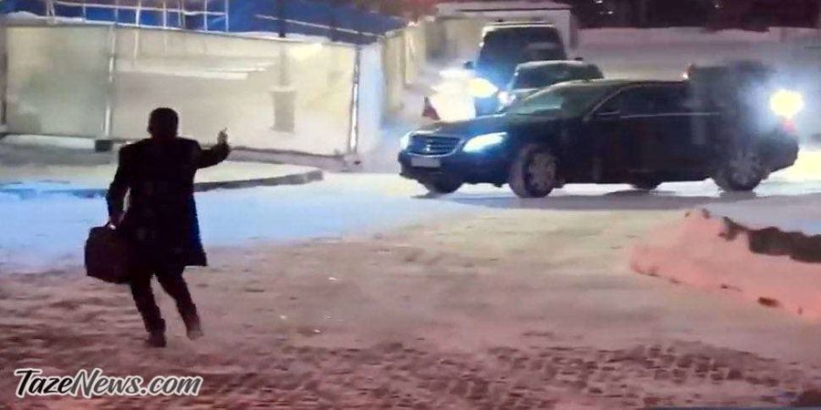 رونمایی از فرد جنجالی در لحظه خروج رئیسی از کرملین!+ عکس