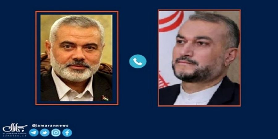 گفت‌و‌گوی امیرعبداللهیان با اسماعیل هنیه درباره جنایات در مسجد الاقصی