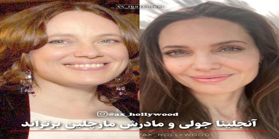 شباهت عجیب چهره های مشهور سینما به مادرشان+تصاویر